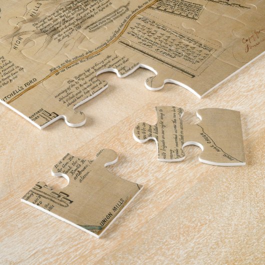 VORLAGE erster Kampf Stier-Laufder zivilen Puzzle (Seite)