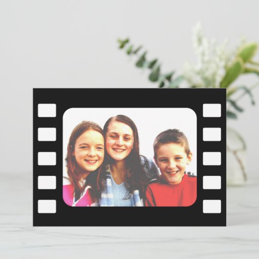 Vorlage, Filmvorlage Einladung (Stehend Vorderseite)