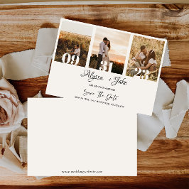 Vorlage FotoCollage Save the Date Einladung