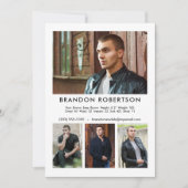 Vorlage für 4-Foto-12x18-Comp/Zed-Karte (Vorderseite)