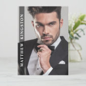 Vorlage für 4 Foto Zwei-Seiten-Verbundkarte (Stehend Vorderseite)