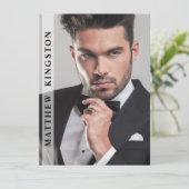 Vorlage für 4 Foto Zwei-Seiten-Verbundkarte (Stehend Vorderseite)