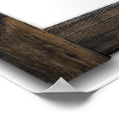 Vorlage für alte "Holz"-Rahmen hinzufügen Poster (Ecke)