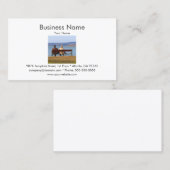 Vorlage für ältere Geschäftskarten Visitenkarte (Vorne/Hinten)