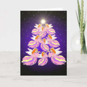 Vorlage für Angel Tree Holiday Card