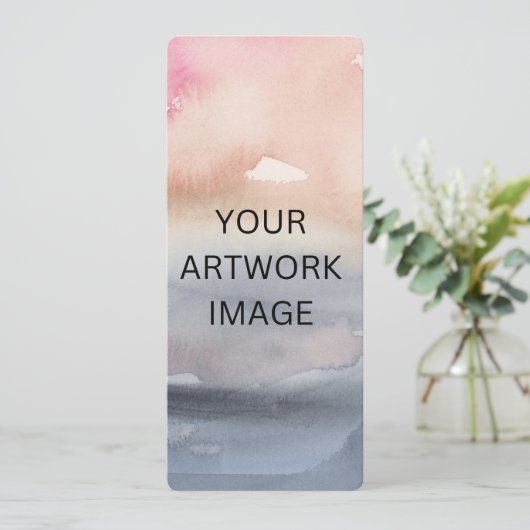 Vorlage für anpassbares Lesezeichen (Stehend Vorderseite)