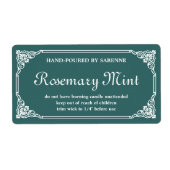 Vorlage für antike französische Grenzkerzenzeichen (Vorne)