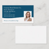 Vorlage für Anwesen in klassischer Küstenlage Visitenkarte (Vorne/Hinten)