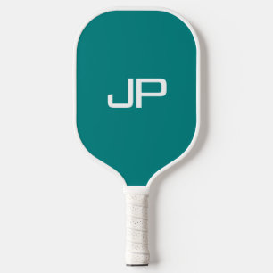 Vorlage für aquamarine benutzerdefinierbare Farbmo Pickleball Schläger