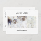 Vorlage für Artwork Collage Artist Postkarte (Vorne/Hinten)