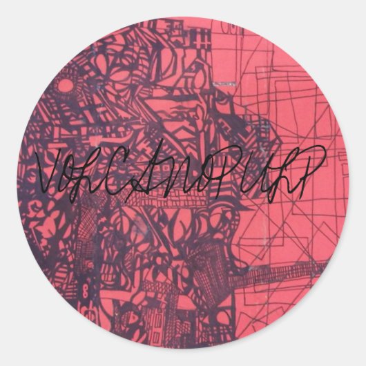 Vorlage für Aufkleber füllen (Vorderseite)