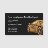 Vorlage für Auto mit detaillierten Visitenkartenma (Vorderseite)