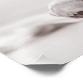 Vorlage für Ballet Pointe Shoes auf Tanzfläche Fotodruck (Ecke)