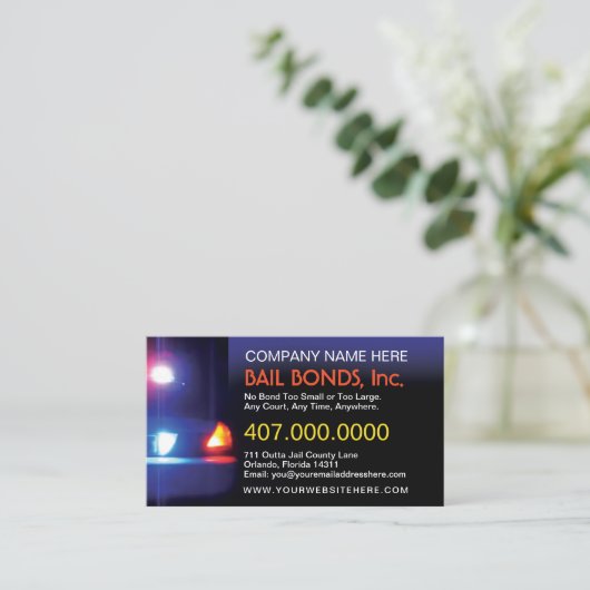 Vorlage für Bankanleihen mit benutzerdefinierbarer Visitenkarte (Stehend Vorderseite)