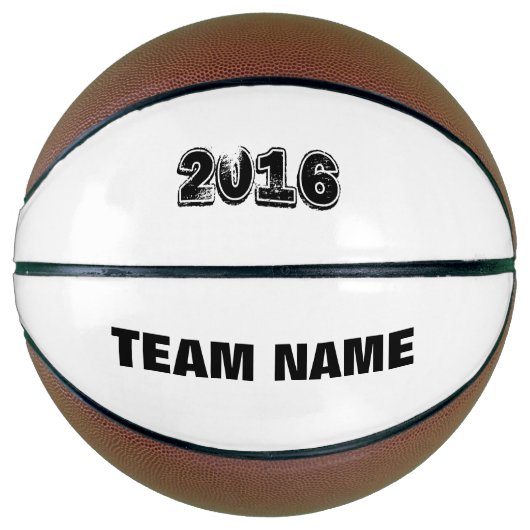 Vorlage für Basketball in voller Größe (Vorderseite)