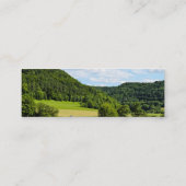 Vorlage für bayerische Visitenkarten Mini Visitenkarte (Rückseite)
