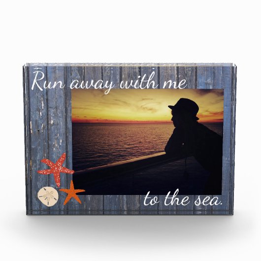 Vorlage für Beach Theme Fotoblock (Vorderseite)