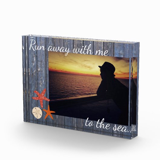 Vorlage für Beach Theme Fotoblock (Rechts)