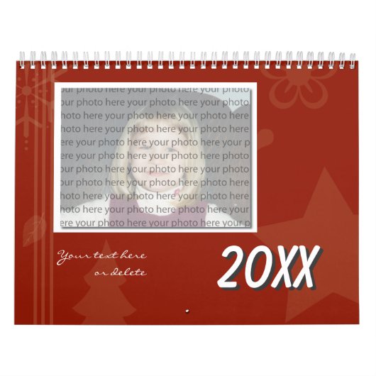 Vorlage für benutzerdefinierbare Familienkalender Kalender (Titelbild)