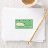 Vorlage für benutzerdefinierbare handgefertigte So Adressaufkleber (Insitu)