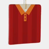 Vorlage für benutzerdefinierbare Sports Jersey Keramikornament (Rechts)