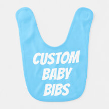 Vorlage für benutzerdefinierte Baby-Bib-Blank
