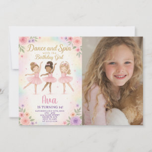 Vorlage für benutzerdefinierte Ballet-Princess-Vor