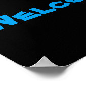 Vorlage für benutzerdefinierte Bowling-Poster Poster (Ecke)