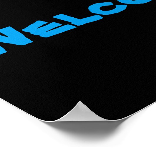 Vorlage für benutzerdefinierte Bowling-Poster Poster (Ecke)