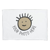 Vorlage für benutzerdefinierte Foto 2 x STANDARD-P Kissenbezug (Vorderseite-Links)