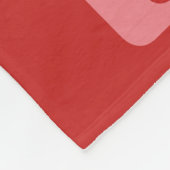 Vorlage für benutzerdefinierte Foto-Liebe Fleecedecke (Ecke)