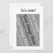 Vorlage für benutzerdefinierte Fotos (Vorne/Hinten)