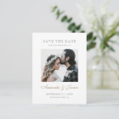 Vorlage für benutzerdefinierte Fotos Save the Date (Stehend Vorderseite)