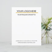 Vorlage für benutzerdefinierte Geschäftsbriefe (Stehend Vorderseite)