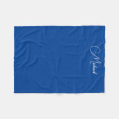 Vorlage für benutzerdefinierte handgeschriebene Na Fleecedecke (Vorderseite (Horizontal))