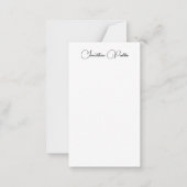 Vorlage für benutzerdefinierte, handgeschriebene S (Rückseite)