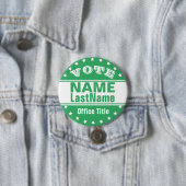 Vorlage für benutzerdefinierte Kampagnen grün/weiß Button (Beispiel)