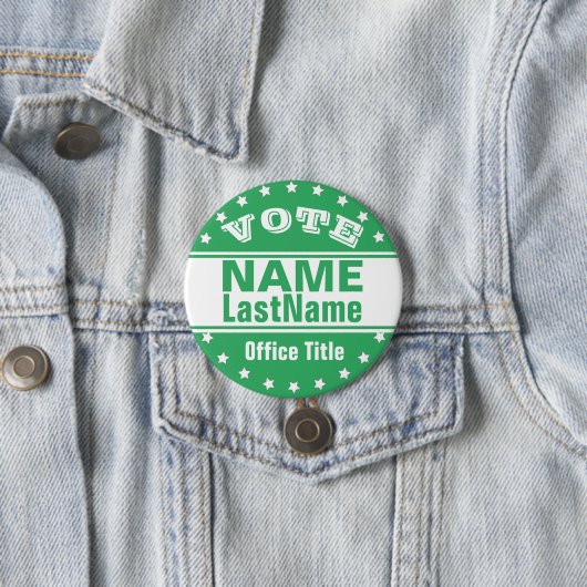 Vorlage für benutzerdefinierte Kampagnen grün/weiß Button (Beispiel)