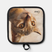 Vorlage für benutzerdefinierte Katzen-Fotovorlage Topflappen (Vorderseite)