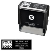 Vorlage für benutzerdefinierte Logo- oder Foto-Far Permastempel (Beispiel)