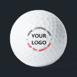 Vorlage für benutzerdefinierte Logos und Text-Brie Golfball<br><div class="desc">Benutzerdefinierte Farben und Schriftart - Entwerfen Sie Ihre eigenen Personalisierten Briefmarke Golfbälle mit Ihrem Firmenlogo oder Foto und Namen - Custom Text Golf Ball Briefmarke / Gift - Add Your Business Logo - Image oder QR Code - Foto / Name - Custom Text - oder Kontaktinformationen ( Telefon / E-Mail...</div>