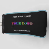 Vorlage für benutzerdefinierte Logos und Text-Golf Golf Headcover (Vorderseite)