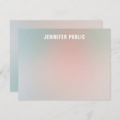 Vorlage für benutzerdefinierte Monogramm-Skriptele (Vorne/Hinten)