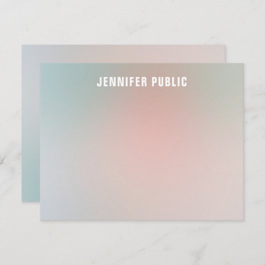 Vorlage für benutzerdefinierte Monogramm-Skriptele (Vorne/Hinten)