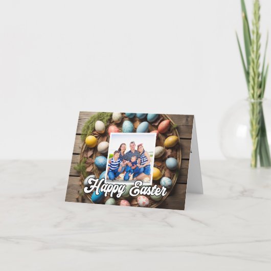 Vorlage für benutzerdefinierte Ostereierkollage (Vorderseite)