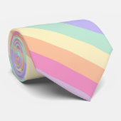 Vorlage für benutzerdefinierte Pastellfarben Women Krawatte (Gerollt)