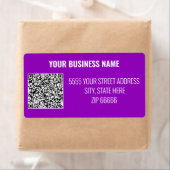 Vorlage für benutzerdefinierte QR-Code-Adressbezei (Insitu)