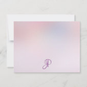 Vorlage für benutzerdefinierte Skriptmonogramm-Ele (Rückseite)