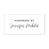 Vorlage für benutzerdefinierte Skriptnamen Handmad Gummistempel (Prägung)