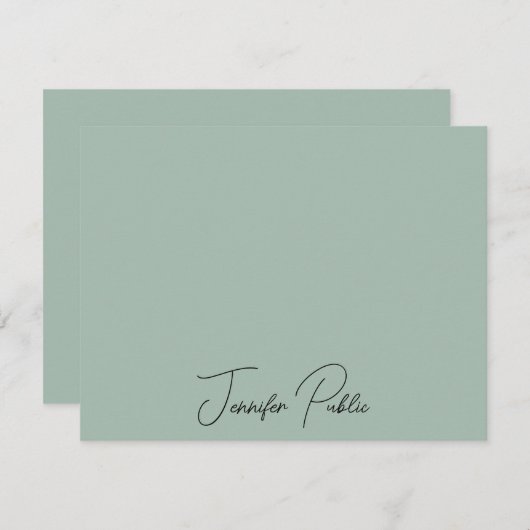 Vorlage für benutzerdefinierte Skriptnamen Moderne (Vorne/Hinten)